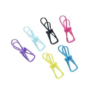 Multi-Function Windproof Metal Stainless Steel Clothespin Clip for Household Outdoor Use Durable Customizable NoveyGifts Brand