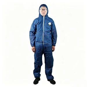Breathable Dust Protection Safety Clothing Anti-Particulate SBPP Nonwoven Fabric Disposable Coveralls for Non-toxic Dirty