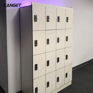Commercial HPL Board Digital RFID Office Locker Employee Locker