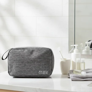 Large Oxford Fashion Water Resistant Hanging for Bag Organizer with Zipper Closure for Travel Portable Storage