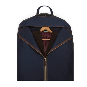 Zipper Clothing Dress Hanging Garment Storage Bags for Travel Luxury Duffle Suit Cover With Custom Logo