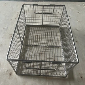Freezer Baskets Pantrty Bins,Farmhouse Metal Wire Basket Freezer Storage Wire Baskets