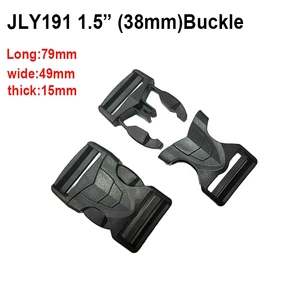 China Factory 3/4 Hiking Backpack Tactical Double Adjustable Snap Clip Plastic Side Quick Release Buckle