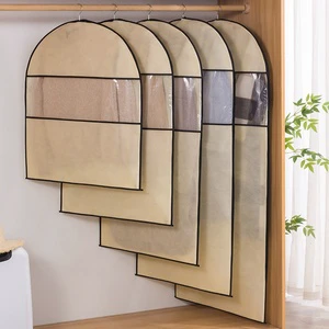 Hot Selling Oxford Material Non-Woven Clothing Dust Covers Protective Home Storage Hanging Garment Bag for Suit Clothes