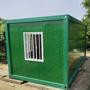 Space Saving Flat Pack Prefabricated Moisture-Proof Modular Building Warehouse Storage Containers For Home