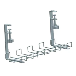 Thickened Multifunction Under-desk Wall-Mounted Cable Wire Socket Organizer Adjustable High Precision Non-Folding Storage Rack