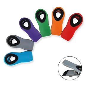 Magnetic Snack Bag and Food Storage Clip Colorful Plastic Refrigerator Sealing Clip for Convenient Food Storage