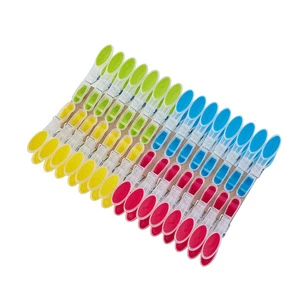 Drying Laundry Clothes Peg Clothespin Plastic Cloths Clip for Clothes WB