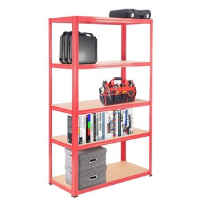 5-Tier Garage Shelving Unit 875kg Heavy Duty Adjustable Boltless Organizer Rack for Home Warehouse Storage