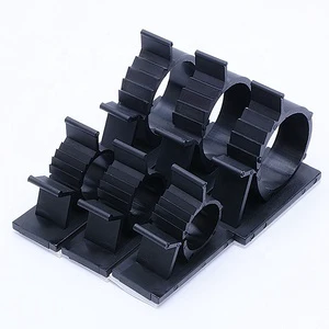 FSCAT Nylon Cable Clamp Retractable Plastic Cable Organizer with Wiring Accessories
