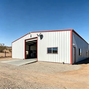 Hot Sale Fabrication Steel Structure Building Design, Prefabricated Workshop Warehouse C/Z Section Galvanized Q235 Cheap