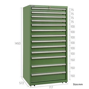Rockshell Heavy Duty Industrial Tool Storage Cabinet Modular Workspace Design OEM/ODM Available 1000kg Load Capacity For