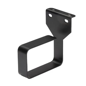 ZHEFAN Black Box Three-way Vertical Cable Hanger Server rack metal wire management ring cable management kit for network cabinet