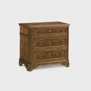 Bedside Chest - Exquisite Handcrafted Nightstand with [Drawers/Storage] | Elegant Luxury Traditional Bedroom Decor