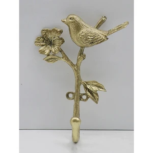 Gold Iron Single Wall Coat Hook Hanging For Coats Bags Hats Towels Keys Rustic Retro Home Decorative Gift