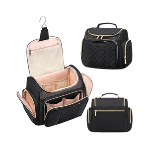 Large Capacity Hanging Bathroom Toiletry Bag for Women Water-resistant Travel Toiletry Wash Bag with Phone Pocket