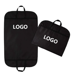Clothing Storage Bags Dust-proof Clothes Hanger Cover Bag Non-woven Cloth Coat Customized Suit Garment Bag