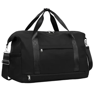 Women's Lightweight Oxford Travel Luggage Storage Bag Large Capacity Waterproof Design for Weekend Clothing Storage
