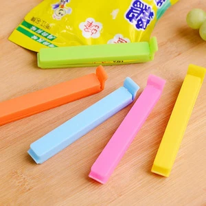 Plastic Kitchen Bag Clips Custom Portable Kitchen Storage Multifunction Bag Clips Folding Plastic Bag Clips