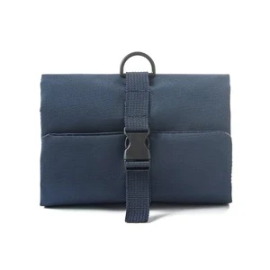 Good Quality Foldable Polyester Fabric Storage Bag Travel Cosmetic Multifunctional Toiletry Organizer Wash Bag