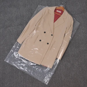 Disposable Durable Eco-friendly Laundry Dry Cleaning Custom Covers Damp-proof Garment Dust Package Bags Logo Pocket for Suits