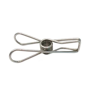 Custom Stainless Steel Coil Spring Industrial Laundry Clip | Qingdao Factory Direct OEM/ODM Durable Clothespin