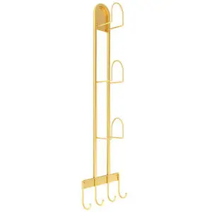 Wall-mounted storage rack is a suitable storage rack for helmets and hats for home entrances.