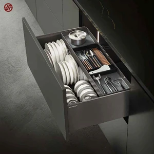GINO Kitchen Cabinet Storage Accessories Sliding Shelf Organizer Pull Out Wire Drawer Baskets