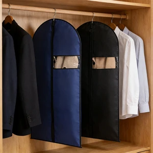 Clothing Packaging Non-Woven Clothes Storage Bags Reusable Dustproof Garment Suit Bag