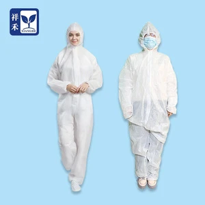 Type 5 6 Protective Coverall Microporous Disposable Protective Clothing Dust Particle Barrier Suit