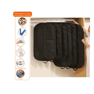 Foldable Visible Moisture-Proof Hanging Bag Household Clothes Dust Cover Protector for Hanging Clothes