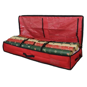 Modern Design Rectangle 600D Polyester Fabric Container Home Organizer for Christmas Gift Storage and Wrapping Paper