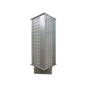 MIYAGO MYG-858 750-740 Revolving Drawer Cabinet with 204 Box Capacity ADD Desktop & Drawer Organizer