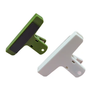 Multifunctional Durable Reusable PP Plastic Magnetic Chip Binder Clips for Journal Stationery Bag Storage Eco-Friendly Design