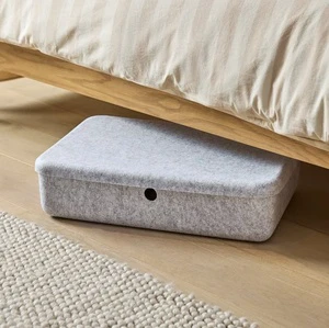 Casual-Style Bedroom Comforter Felt Underbed Storage Organizer Breathable Fabric All-Season Blankets Storage