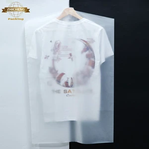 GRS Customized Dust-Proof Garment Bag Premium Plastic with Frosted Surface for Dress Storage and Cover Waterproof Dust Bag
