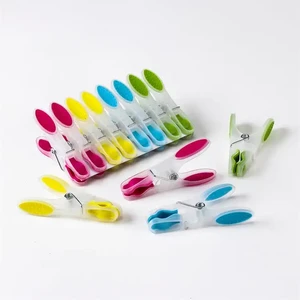 Factory cheap colorful clothespin rubber clothes pegs strong clothes clips