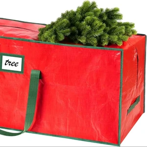 Christmas Storage Foldable Rectangle Polyester Cloth Organizer Eco-Friendly Modern