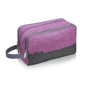 Hot Selling Oxford Waterproof Multifunction Toiletry Storage Bag for Men with Hanging Kit for Small Bathrooms During Travel