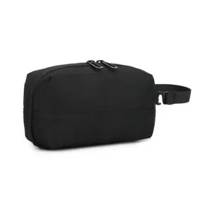 Portable Lightweight Fashionable Men's Travel Toiletry Bag Water-Resistant Nylon Zipper Durable Shaving Organizer 10.2x3.5x6.3