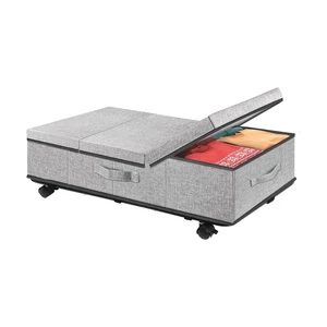 With Wheels Removable Underbed Storage Multi-functional Clothing Organizer Portable Underbed Storage