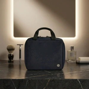 Wholesale Factory Custom Roomy Foldable Toiletry Bag Multifunctional Hanging Toiletry Bag with Water-resistant Compartments