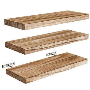 Solid Wood Wall-Mounted Storage Rack for Living Room Simple Design Home Household Wall-Type Separator Storage Perfume Bathroom