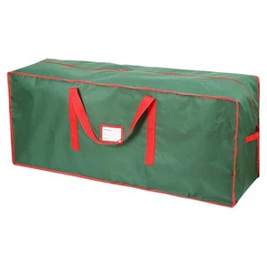 OEM 600D Canvas Large Duffle Oxford Holiday Container 6/9/10FT Green Classic Christmas Tree Storage Bag With Zipper and Handles