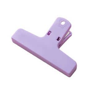 Reusable PP Plastic Custom Logo Eco-Friendly Assorted Color Heavy-Duty Magnetic Chip Food Bag Clips Large Binder for Promotional