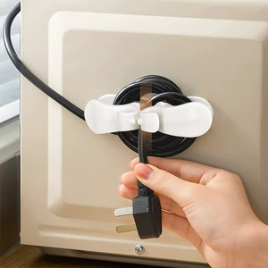 UCO Wall Mounted Kitchen Cable Organizer Durable Eco-Friendly Portable Modern Plastic Storage for Earphone and Electric Wires