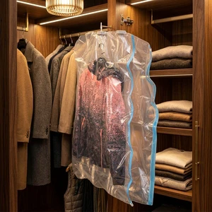 Hot Selling High Quality Hanging Clothes Vacuum Storage Bag Vacuum Bag for Clothes
