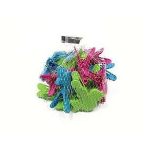 10 Piece Plastic Bird Shape Eco-Friendly Multifunction Clothes Clip