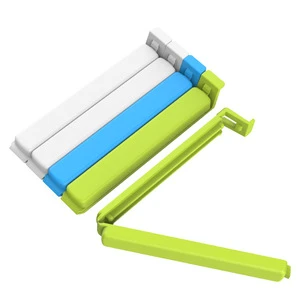 Kitchen Gadgets Seal Clamp Various Color Plastic Seal Clip 7cm 11cm 12cm Food Snack Bread Coffee Bag Sealing Clips