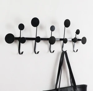 Nordic Creative Wall Hanging Coat Hook Key Rack Doorway Shelf Storage Hook
